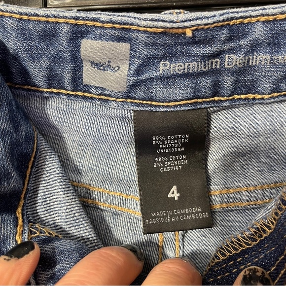 Mossimo size 4 jeans shorts - Picture 7 of 10